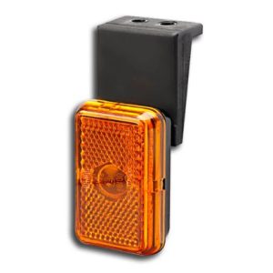 Farolim Lateral Laranja com Suporte
