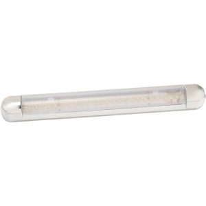 Aplique Retangular 12V 24 Leds com Interruptor