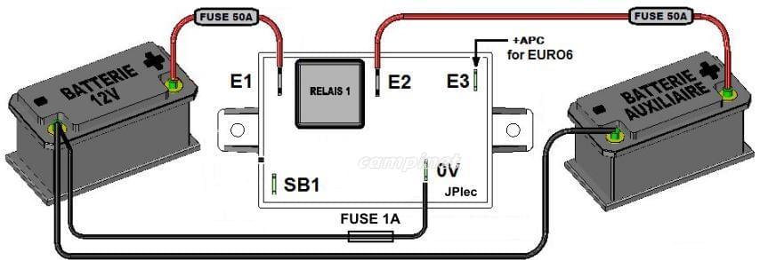 Separador para 3 Baterias - Image 3