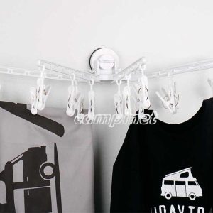 Suporte Porta-roupas C/ Ventosa