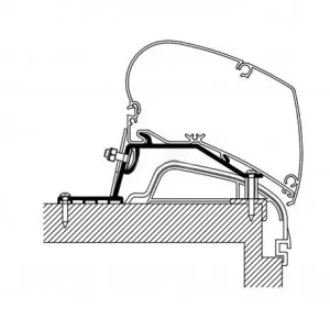 Adaptador Toldo Thule 6300 para Hobby Premium