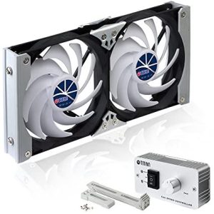Ventilador Duplo Titan 12V / 24V