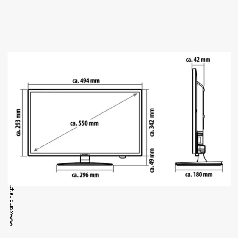 SMART TV 21.5″ 12V FULL HD CARBEST - Image 5