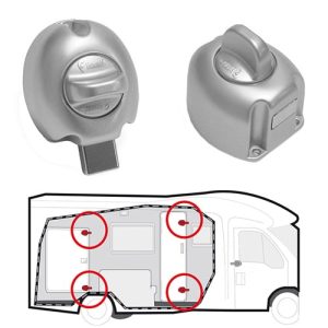 Fecho Segurança Interior FIAMMA (vários veículos)