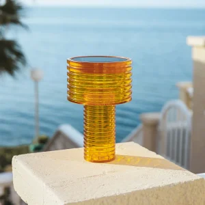 CANDEEIRO DE MESA SOLAR ÂMBAR