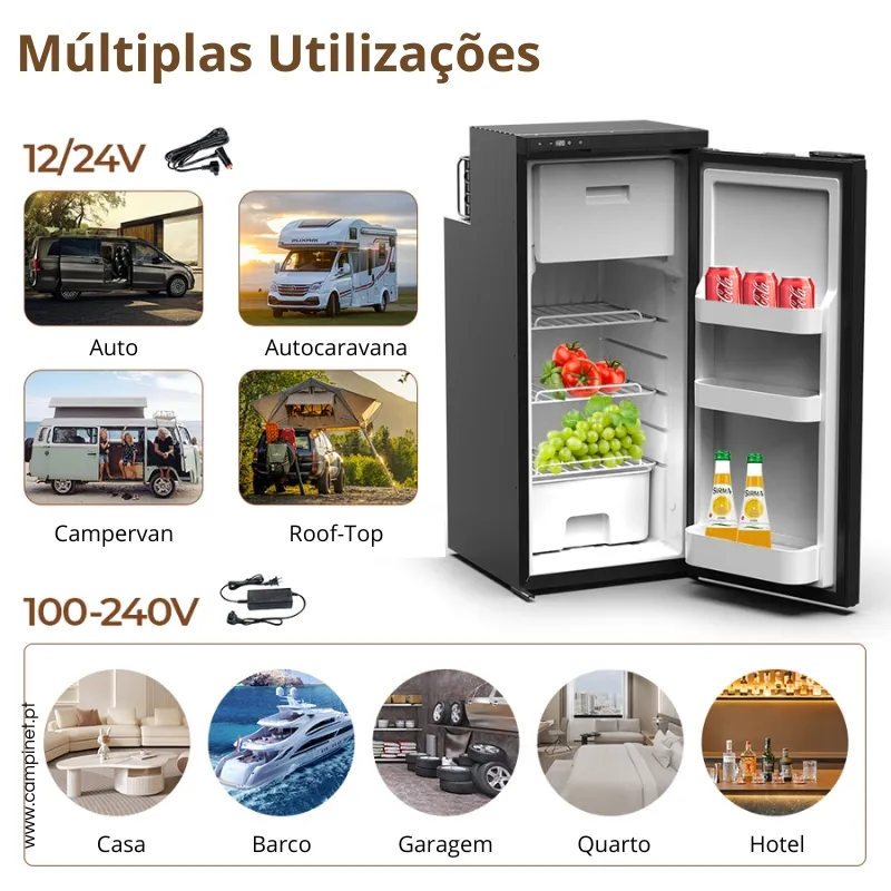 Frigorífico COOLZONE CRT975 – 90L - Image 9