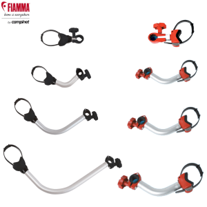 Braços BIKE-BLOCK Fiamma Vermelho ou Preto