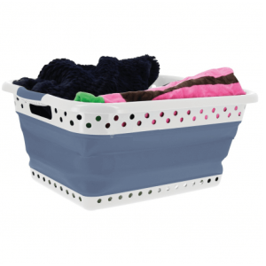 Cesta Dobrável P/ Roupa