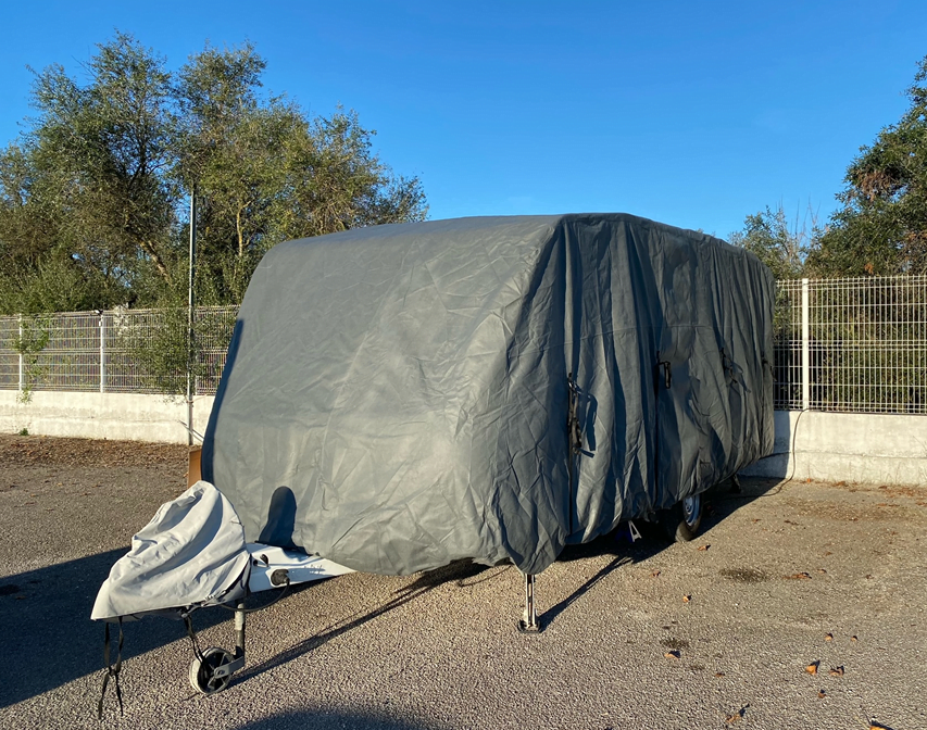 Cobertura Cinza para Caravana Largura 250cm (Várias medidas) - Image 7