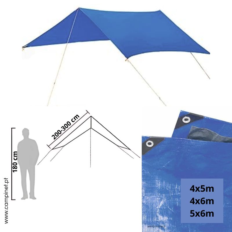 Lona de Cobertura Azul - Image 2