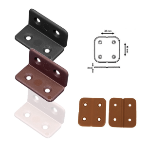 Dobradiça Nylon Decmo 40x40mm