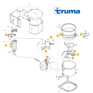 Boiler Gás Truma de 05/2014 a 04/2016