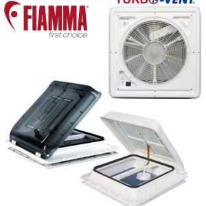 Clarabóia FIAMMA TurboVent 12V 40x40cm