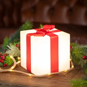 CUBO DE NATAL ILUMINADO GIFTY 20