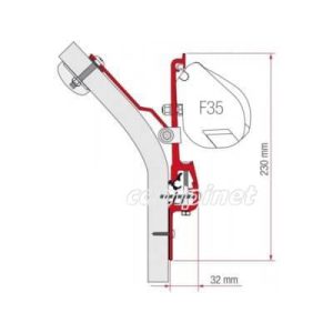 Kit de Fixação Toldo F35 ERIBA TOURING