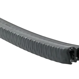 Perfil Borracha Preto para Porta de Entrada (Diâmetro 9 mm)