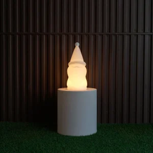 AMELIO - GNOMO DE JARDIM ILUMINADO