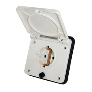 Tomada Exterior Schuko Fêmea 230V 10A