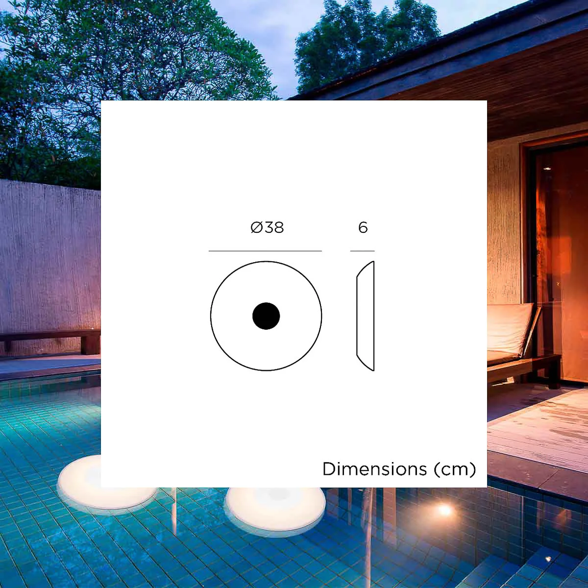 Coluna sem fios para piscina PLAY DISK 40 WALL & POOL - Image 9