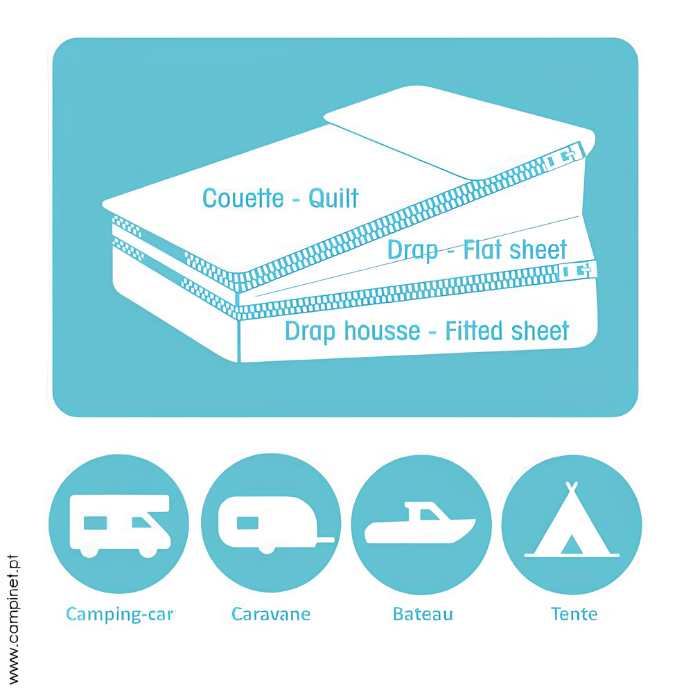 Cama Feita 100% algodão Dolce Vita (Várias Medidas) - Image 4