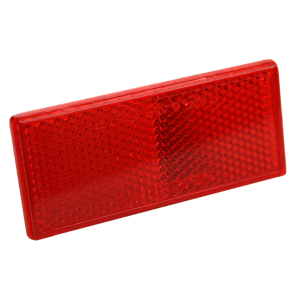 Refletor Retangular Vermelho