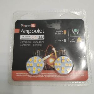 2 Lâmpadas 12 LED G4 2.2W 200 Lumen
