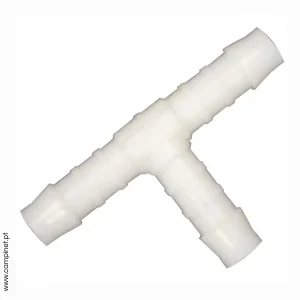 Ligador T de 12mm Branco