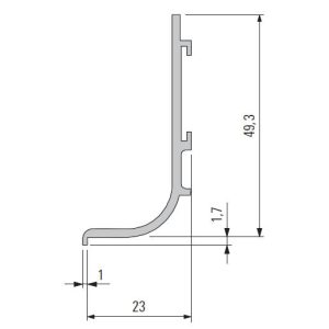 Perfil Horizontal “J”