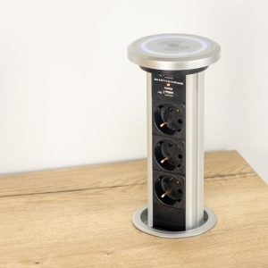 Tomada Lift Box Automática com Carregador por Indução