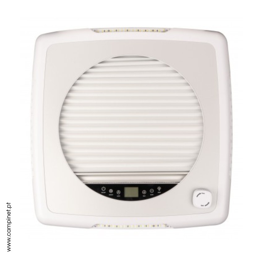 Claraboia PLUS FUN com Ventoinha – Preto (Tipo MaxxFan) - Image 8
