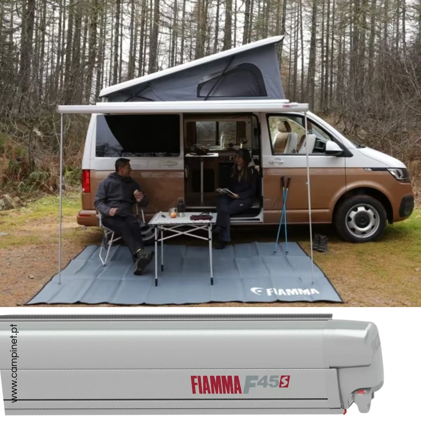 Toldo FIAMMA F45S 3.00 m Titanium (CINZA ANODIZADO) - Image 9