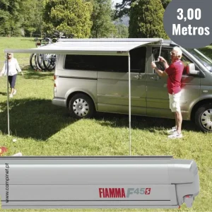 Toldo FIAMMA F45S 3.00 m Titanium (CINZA ANODIZADO)