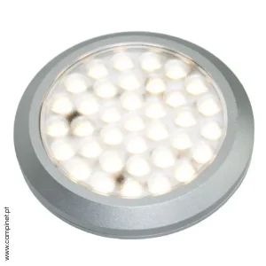 Aplique LED Redondo Cromado 12V
